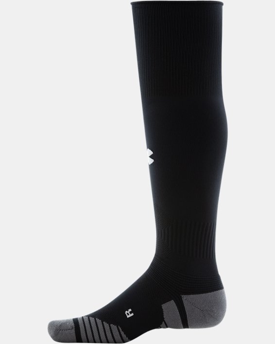 Unisex UA Soccer Over-The-Calf Socks, Black, pdpMainDesktop image number 1